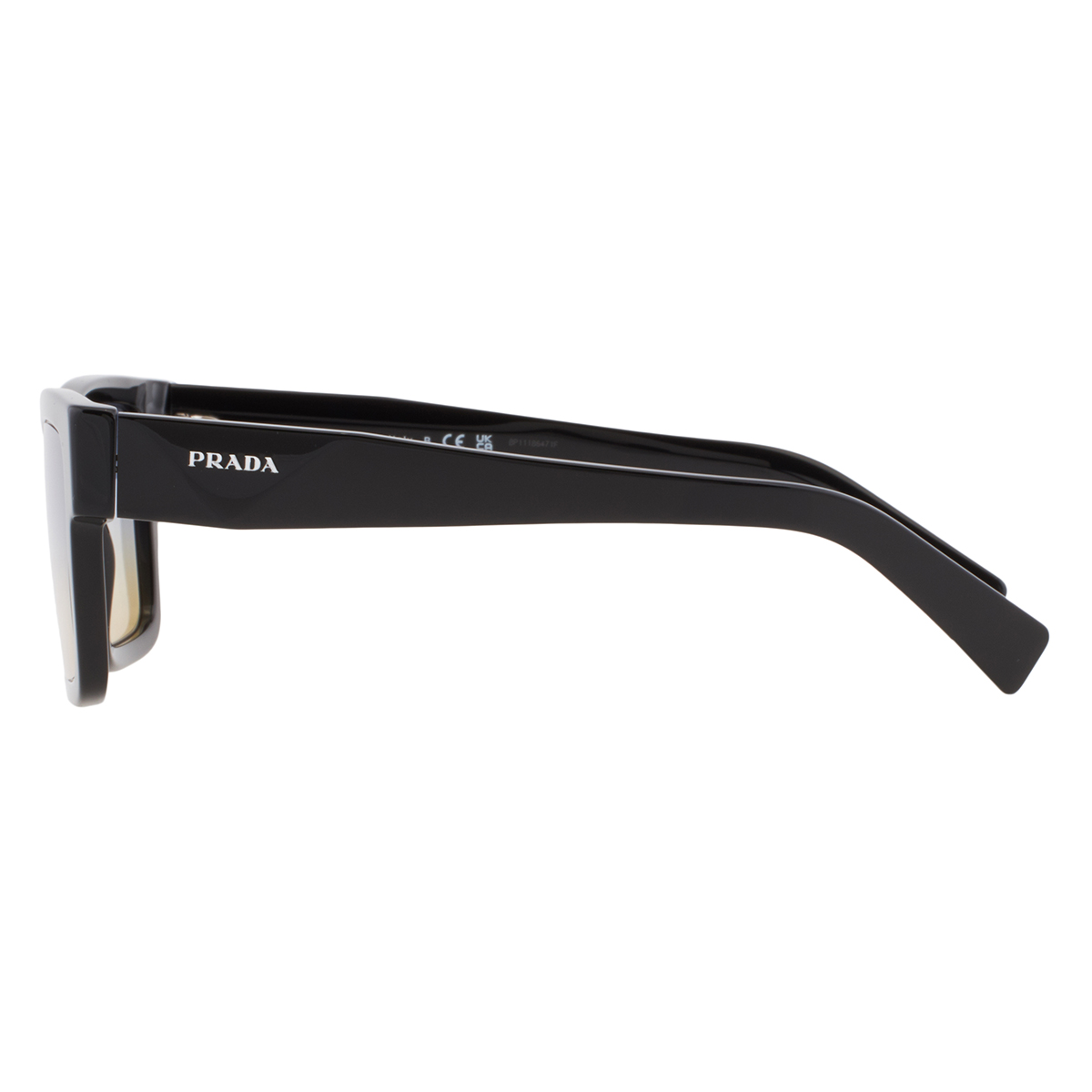 prada blue shaded yellow rectangular men's sunglasses pr 19ws 1ab06z 52 prada blue shaded yellow rectangular men's sunglasses pr 19ws 1ab06z 52