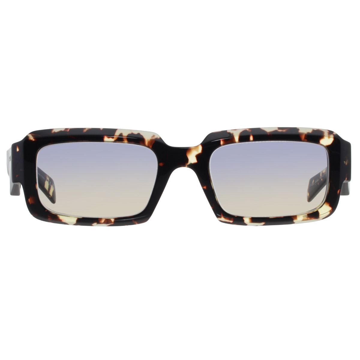 prada blue yellow gradient rectangular men's sunglasses pr 27zs 16o50e 54 prada blue yellow gradient rectangular men's sunglasses pr 27zs 16o50e 54