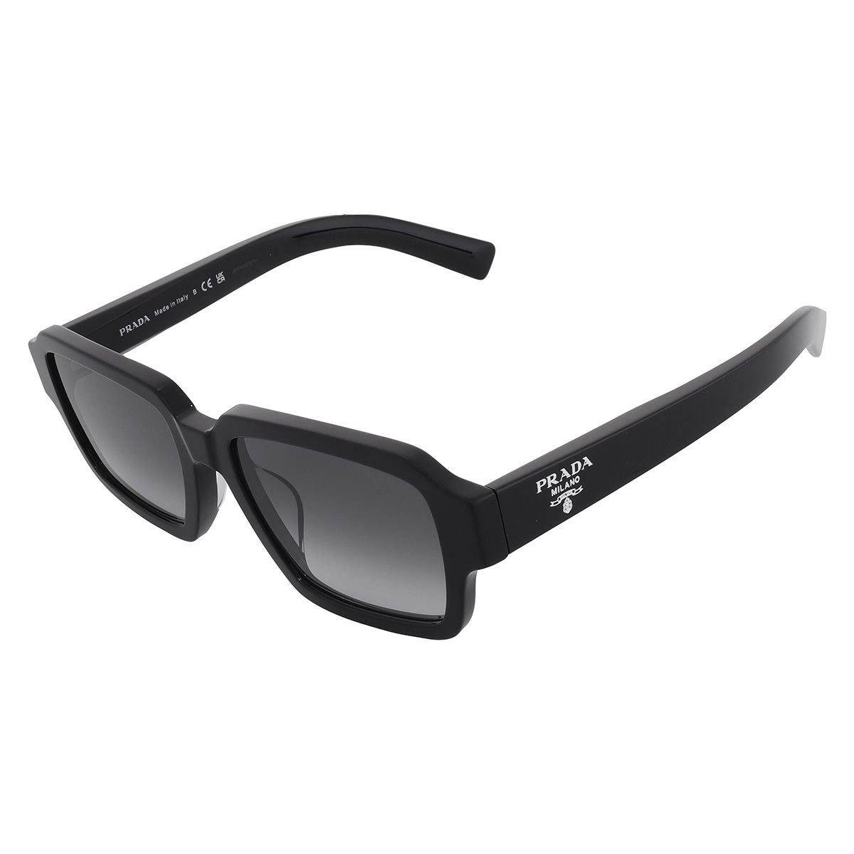 prada grey gradient square ladies sunglasses pr 02zs 1ab06t 52 prada grey gradient square ladies sunglasses pr 02zs 1ab06t 52