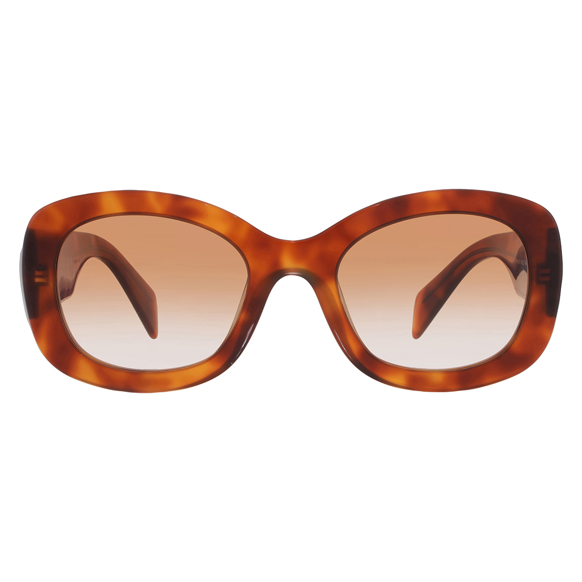 prada brown gradient oval ladies sunglasses pr a13s 18r70e 54 prada brown gradient oval ladies sunglasses pr a13s 18r70e 54
