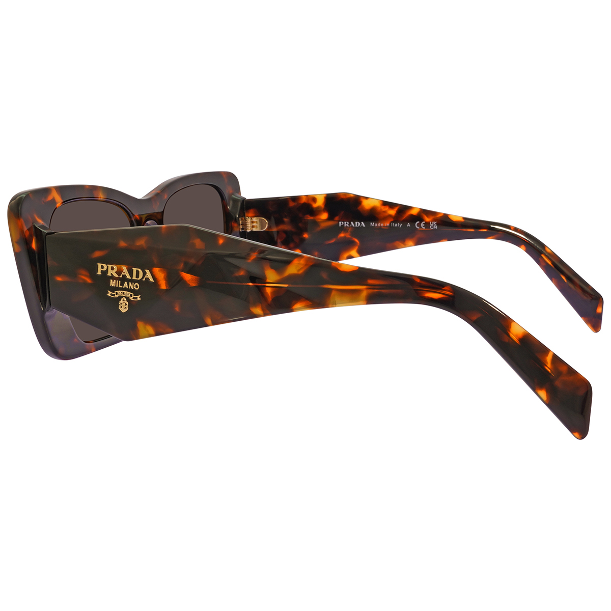prada dark brown cat eye ladies sunglasses pr 08ys 01v8c1 51 prada dark brown cat eye ladies sunglasses pr 08ys 01v8c1 51