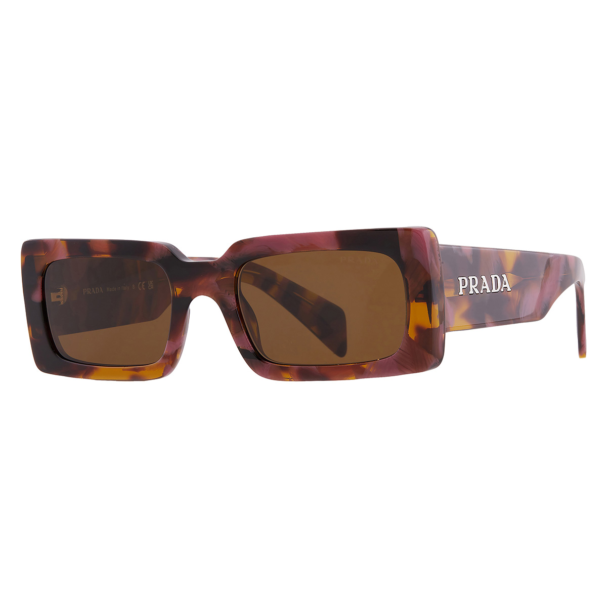 prada dark brown rectangular ladies sunglasses pr a07s 18n01t 52 x prada dark brown rectangular ladies sunglasses pr a07s 18n01t 52 x