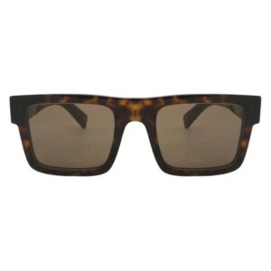 Home prada dark brown rectangular men's sunglasses pr 19ws 2au8c1 52