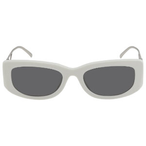 Home prada dark gray rectangular ladies sunglasses pr 14ys 1425s0 53