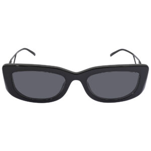 Home prada dark gray rectangular ladies sunglasses pr 14ys 1ab5s0 53