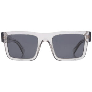 Home prada dark gray rectangular men's sunglasses pr 19ws u4309t 52