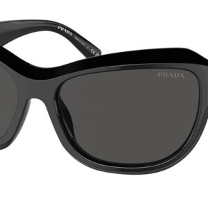 Home prada dark grey butterfly ladies sunglasses pr a27s 16k5s0 62