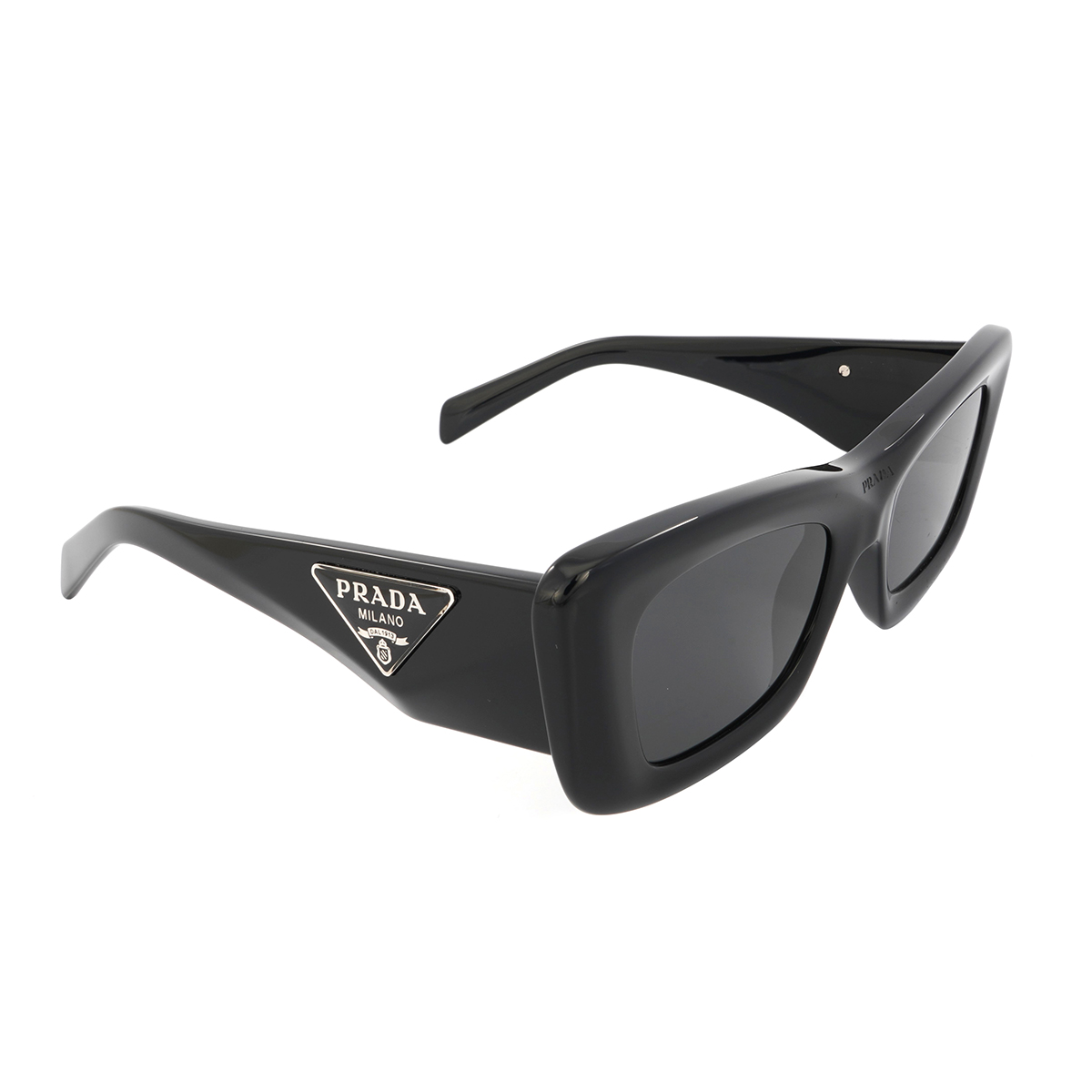 prada dark grey cat eye ladies sunglasses pr 13zs 1ab5s0 50 prada dark grey cat eye ladies sunglasses pr 13zs 1ab5s0 50