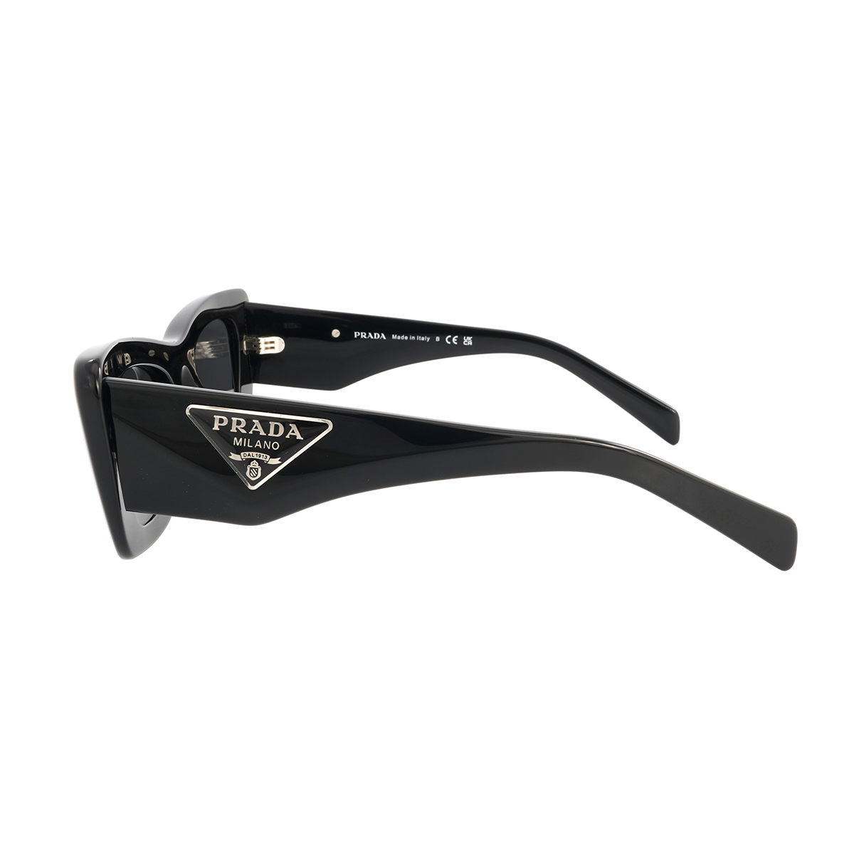 prada dark grey cat eye ladies sunglasses pr 13zs 1ab5s0 50 prada dark grey cat eye ladies sunglasses pr 13zs 1ab5s0 50