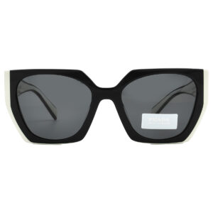 Home prada dark grey cat eye ladies sunglasses pr 15ws 09q5s0 54