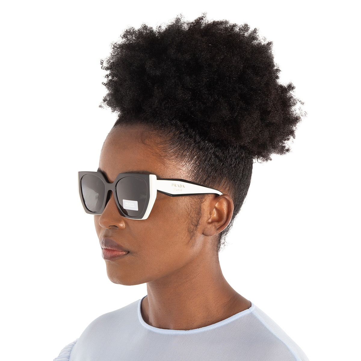 prada dark grey cat eye ladies sunglasses pr 15ws 09q5s0 54 prada dark grey cat eye ladies sunglasses pr 15ws 09q5s0 54