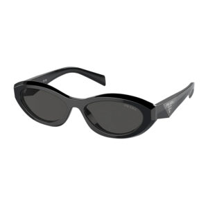 Home prada dark grey cat eye ladies sunglasses pr 26zs 16k08z 55
