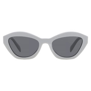Home prada dark grey cat eye ladies sunglasses pr a02s 17k08z 52