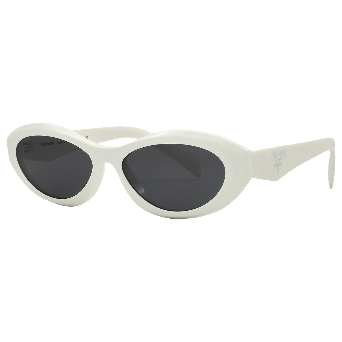 prada dark grey oval ladies sunglasses pr 26zs 17k08z 55 prada dark grey oval ladies sunglasses pr 26zs 17k08z 55