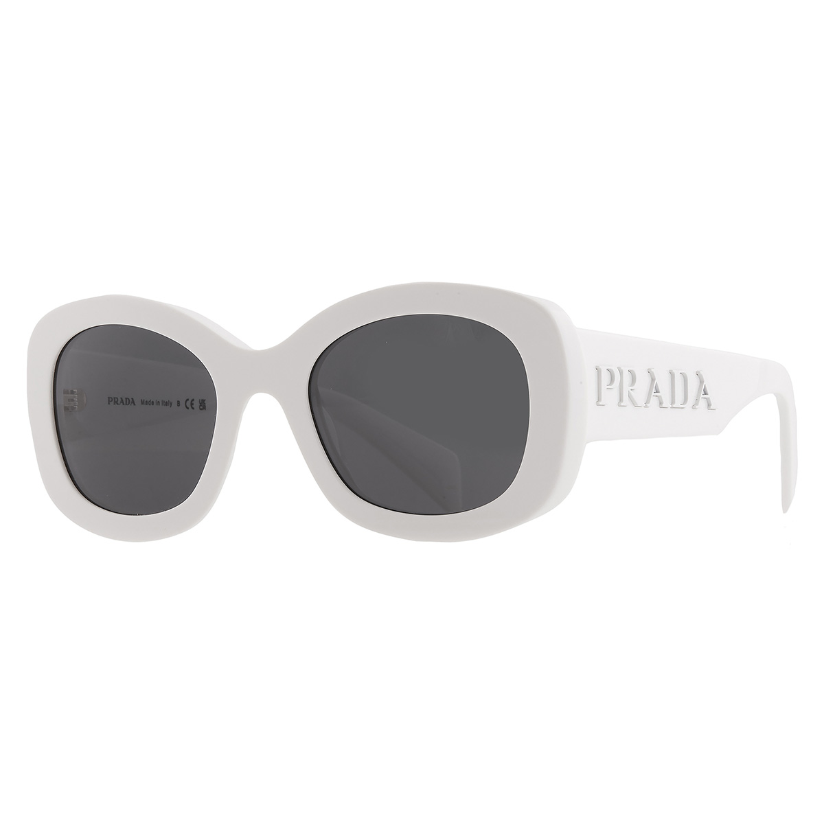 prada dark grey oval ladies sunglasses pr a13s 1425s0 54 prada dark grey oval ladies sunglasses pr a13s 1425s0 54