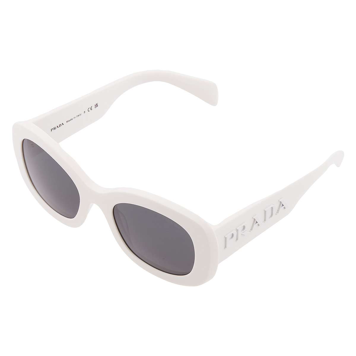 prada dark grey oval ladies sunglasses pr a13s 1425s0 54 prada dark grey oval ladies sunglasses pr a13s 1425s0 54