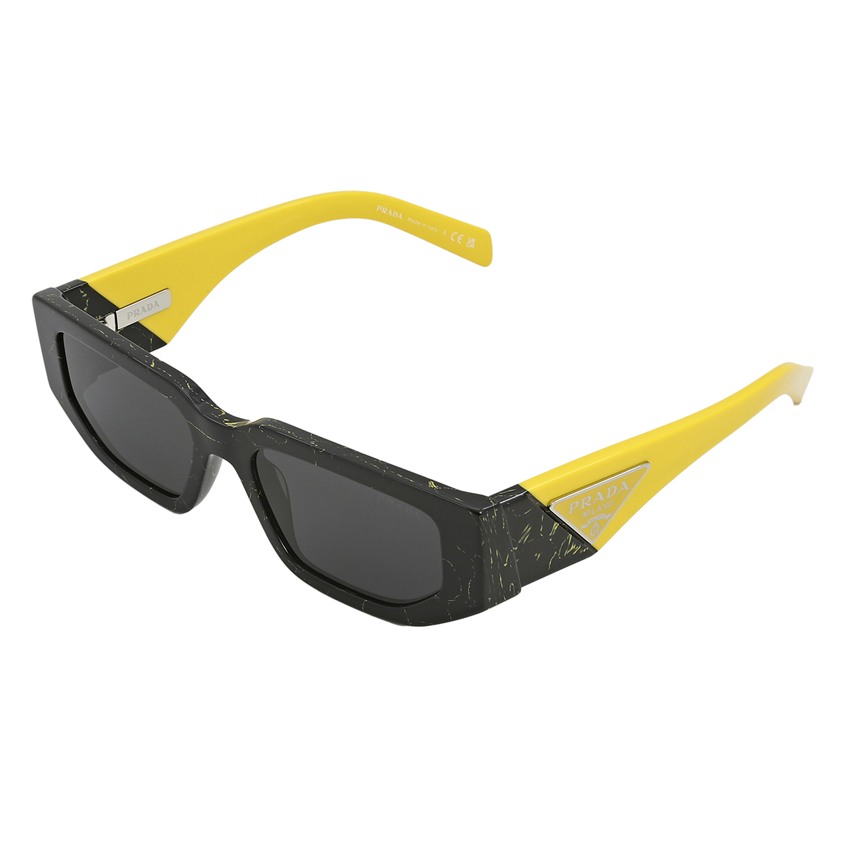 prada dark grey rectangular men's sunglasses pr 09zs 19d5s0 54 prada dark grey rectangular men's sunglasses pr 09zs 19d5s0 54