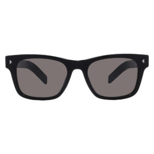 prada dark grey rectangular men's sunglasses pr a17s 16k731 54