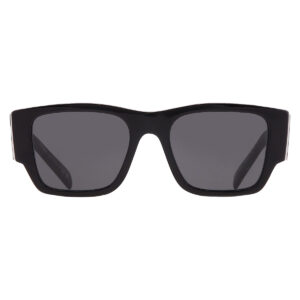 Home prada dark grey square men's sunglasses pr 10zs 1ab5s0
