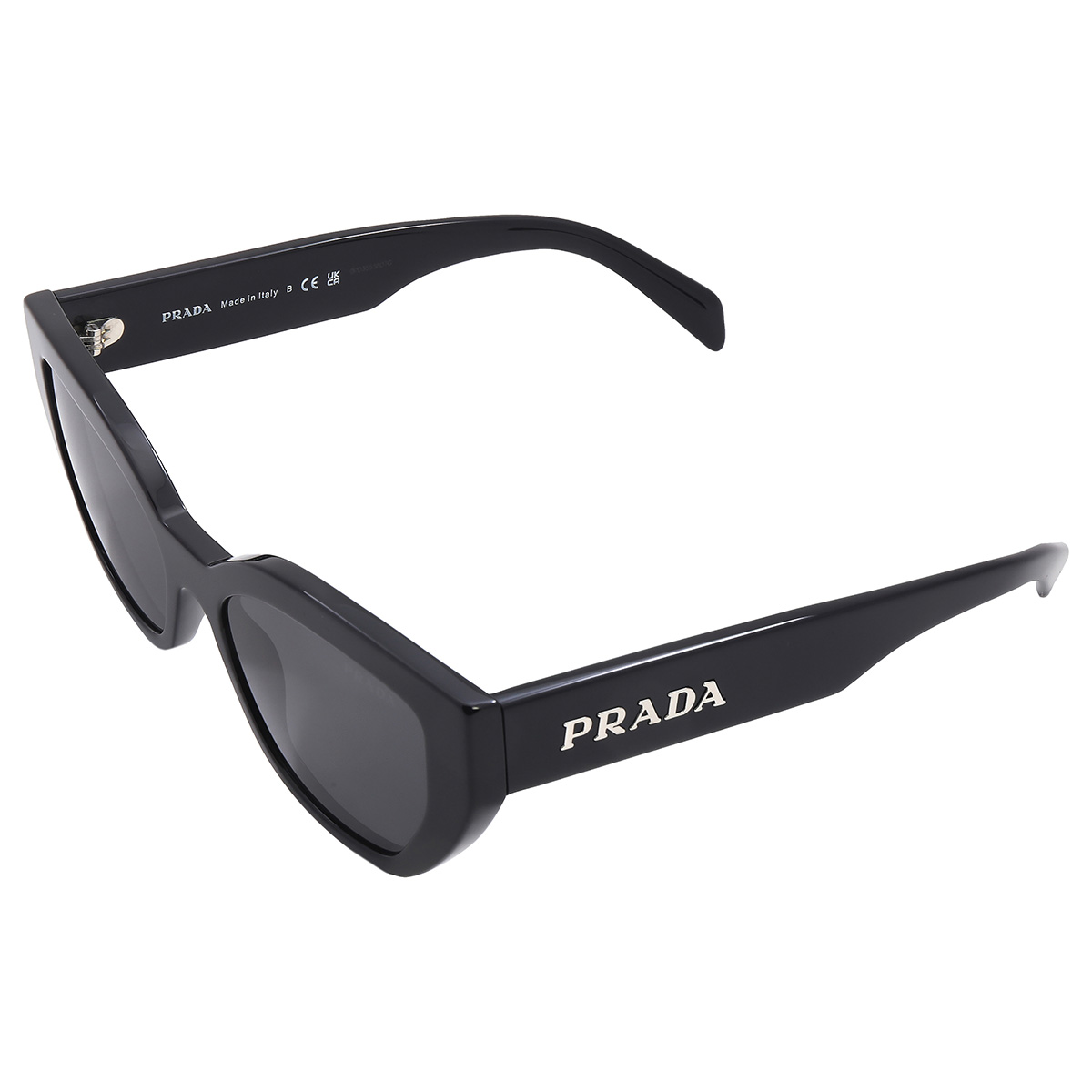 prada grey cat eye ladies sunglasses pr a09s 1ab5s0 53 prada grey cat eye ladies sunglasses pr a09s 1ab5s0 53