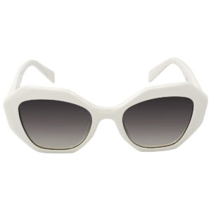 Home prada grey gradient geometric ladies sunglasses pr 16ws 142130 53