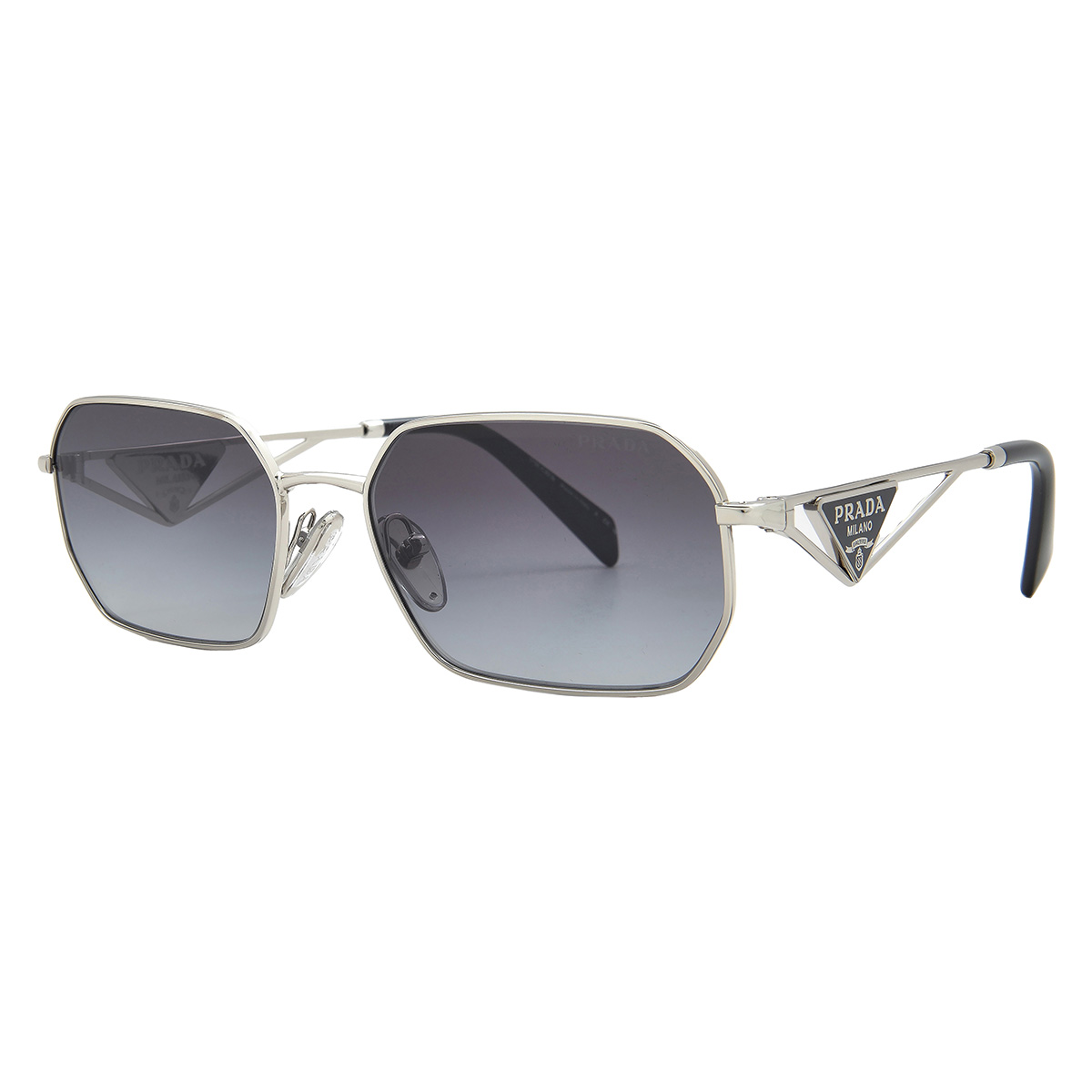 prada grey gradient geometric ladies sunglasses pr a51s 1bc90a 58 prada grey gradient geometric ladies sunglasses pr a51s 1bc90a 58