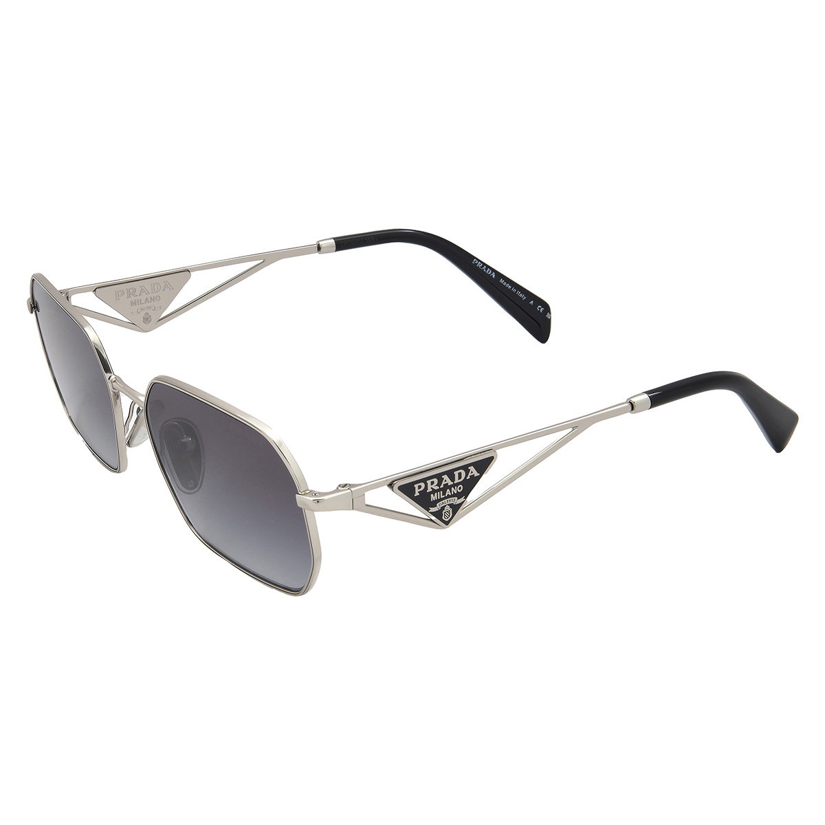 prada grey gradient geometric ladies sunglasses pr a51s 1bc90a 58 prada grey gradient geometric ladies sunglasses pr a51s 1bc90a 58
