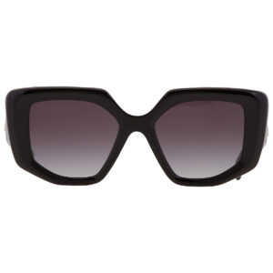 Home prada grey gradient irregular ladies sunglasses pr 14zs 1ab09s 50