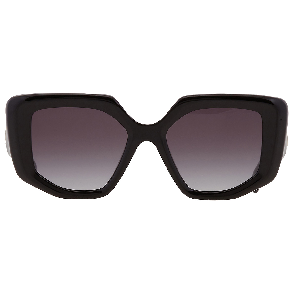 prada grey gradient irregular ladies sunglasses pr 14zs 1ab09s 50 prada grey gradient irregular ladies sunglasses pr 14zs 1ab09s 50