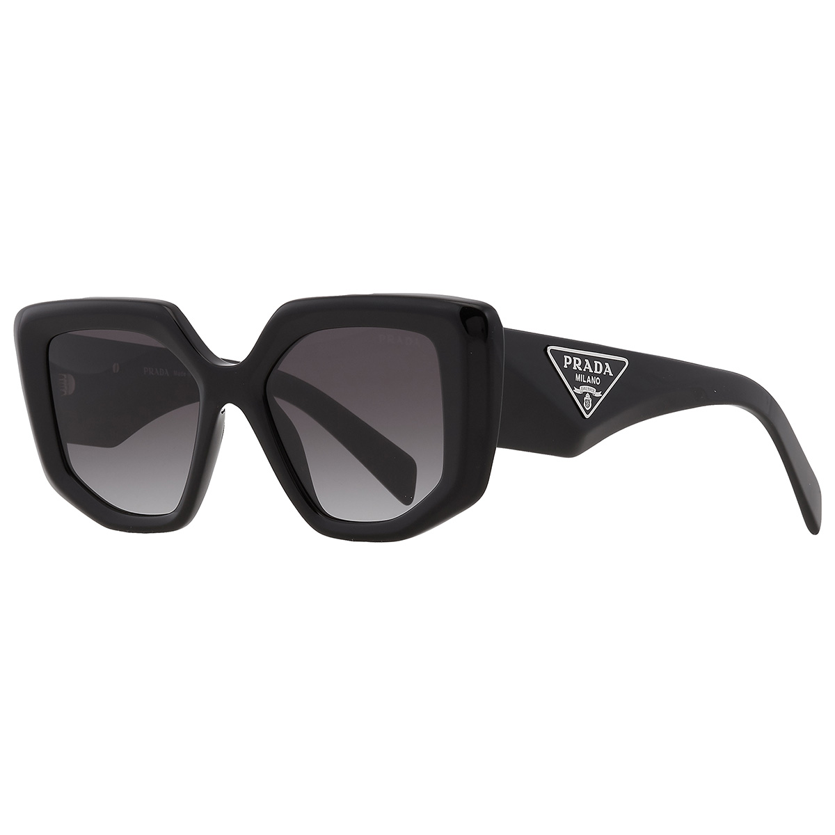 prada grey gradient irregular ladies sunglasses pr 14zs 1ab09s 50 prada grey gradient irregular ladies sunglasses pr 14zs 1ab09s 50