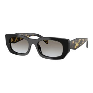 Home prada grey gradient rectangular ladies sunglasses pr b05s 3890a7 53