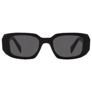 Home prada grey rectangular ladies sunglasses pr 17ws 1ab5s0 49
