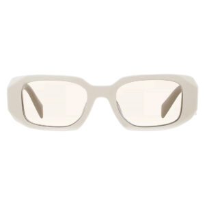 Home prada light brown rectangular ladies sunglasses pr 17wsf 21d5j2 51