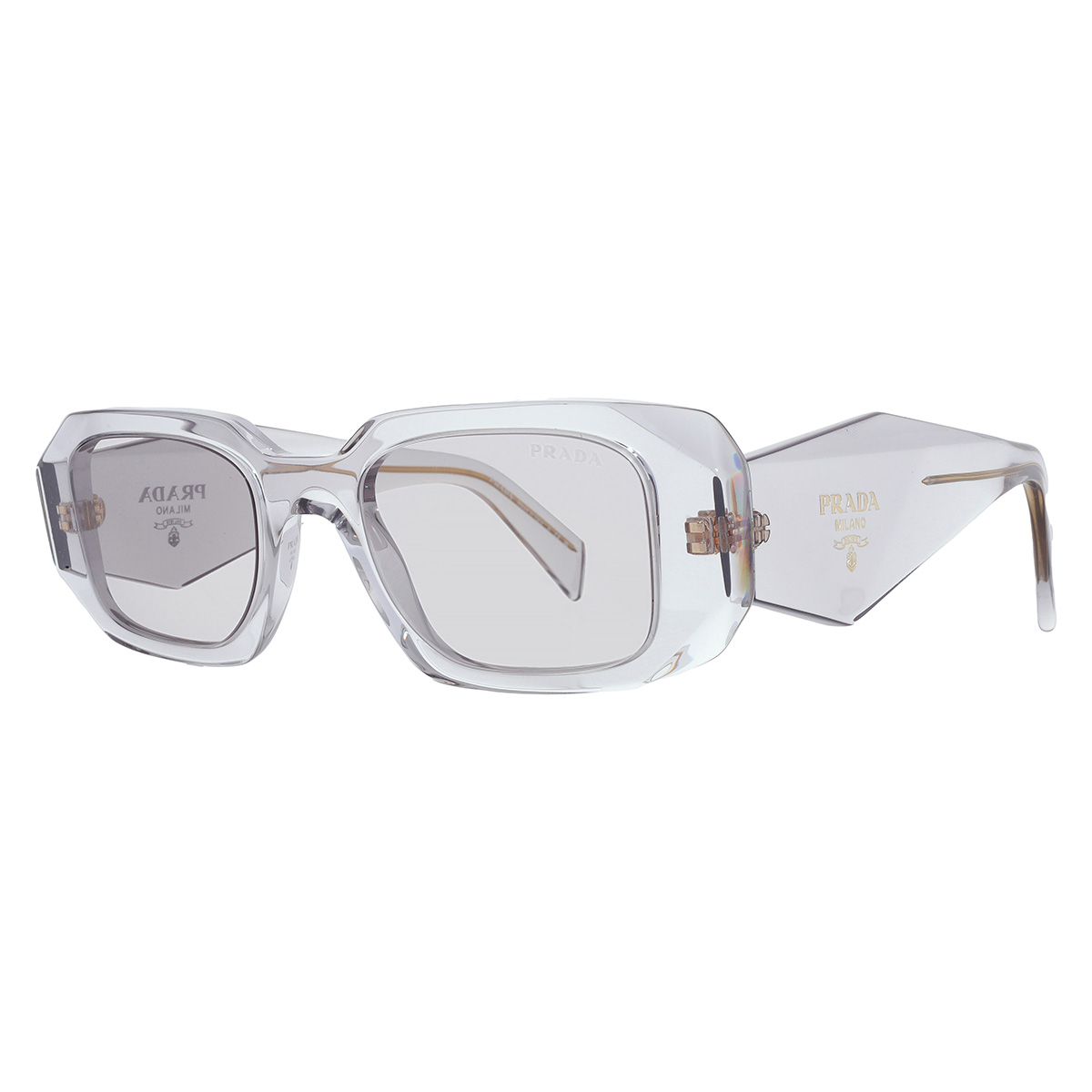 prada light grey rectangular ladies sunglasses pr 17ws 12r30b 49 prada light grey rectangular ladies sunglasses pr 17ws 12r30b 49