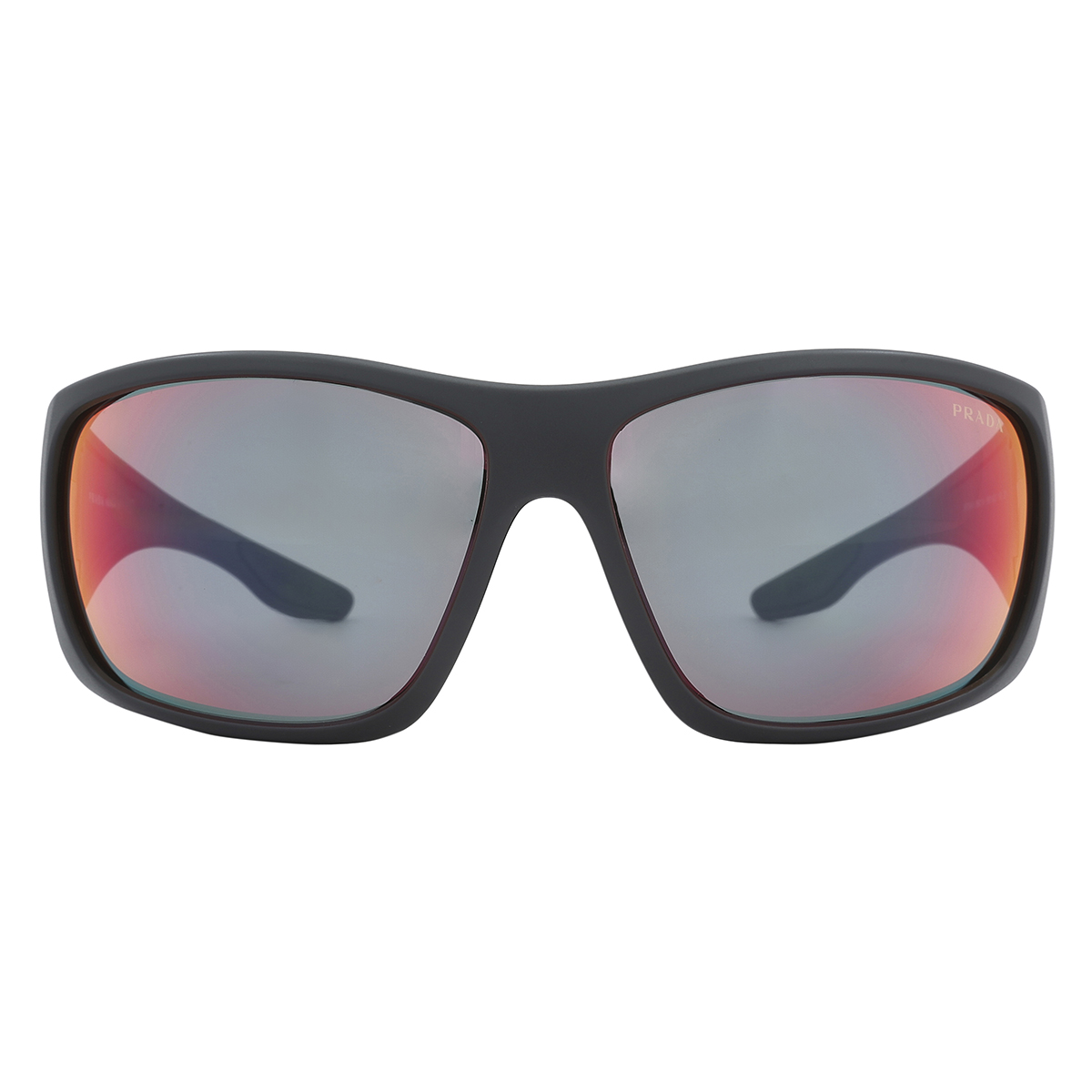 prada linea rossa dark grey mirror blue/red wrap men's sunglasses ps04vs 1bo9q1 66 prada linea rossa dark grey mirror blue/red wrap men's sunglasses ps04vs 1bo9q1 66