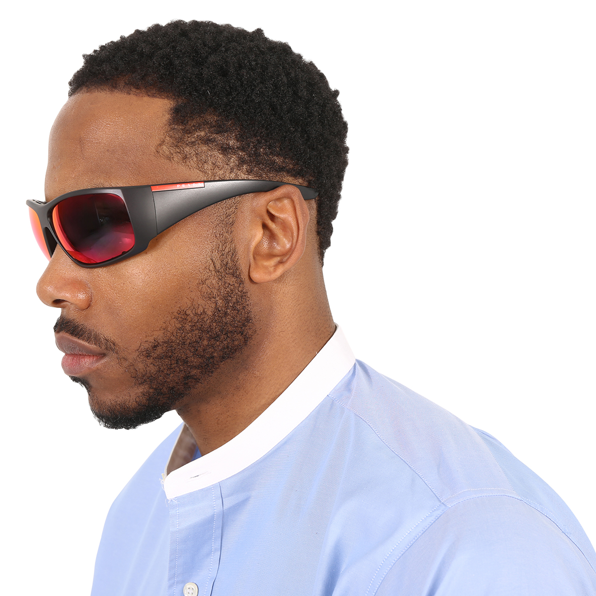 prada linea rossa dark grey mirror blue/red wrap men's sunglasses ps04vs 1bo9q1 66 prada linea rossa dark grey mirror blue/red wrap men's sunglasses ps04vs 1bo9q1 66