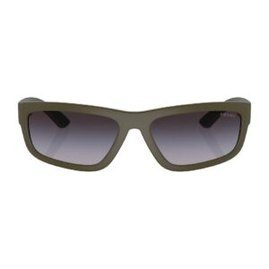 Home prada linea rossa grey gradient rectangular men's sunglasses ps 05zs 15x09u 59