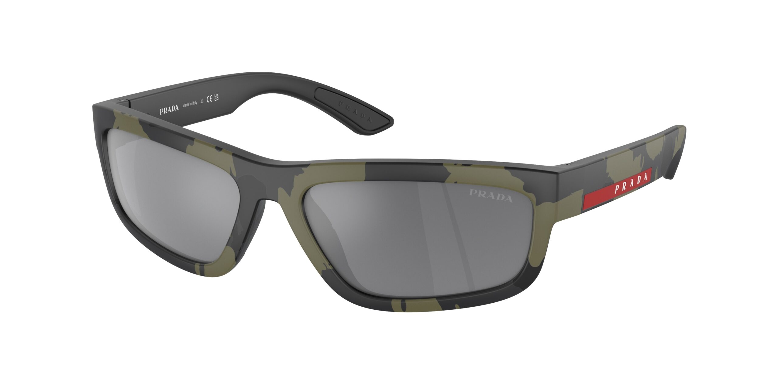 prada linea rossa grey mirror rectangular men's sunglasses ps 05zs 14x07g 59 prada linea rossa grey mirror rectangular men's sunglasses ps 05zs 14x07g 59