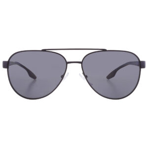 Home prada linea rossa polarized grey pilot men's sunglasses ps 54ts 1ab5z1 58