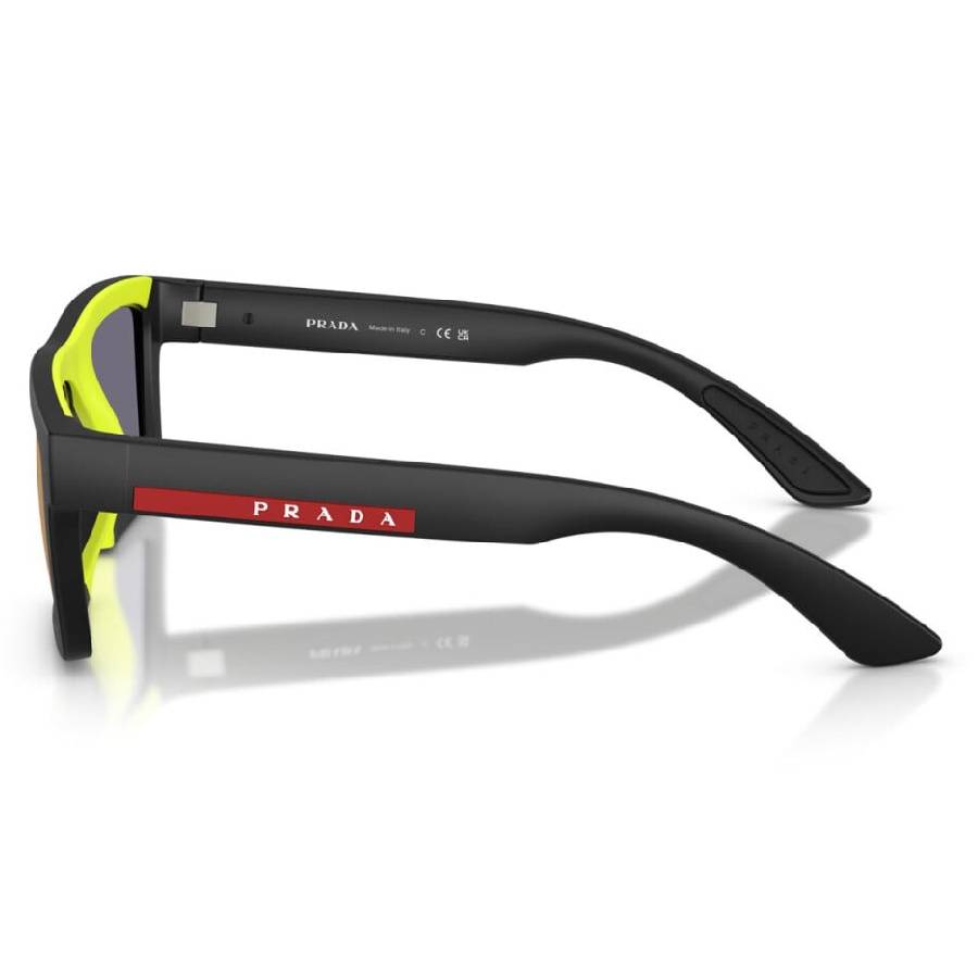 prada linea rossa tuning dark grey mirror red rectangular men's sunglasses ps a07s 1bo10a 58 prada linea rossa tuning dark grey mirror red rectangular men's sunglasses ps a07s 1bo10a 58