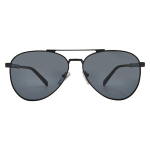 Home prada polarized dark grey pilot men's sunglasses pr a58s 1ab5z1 61