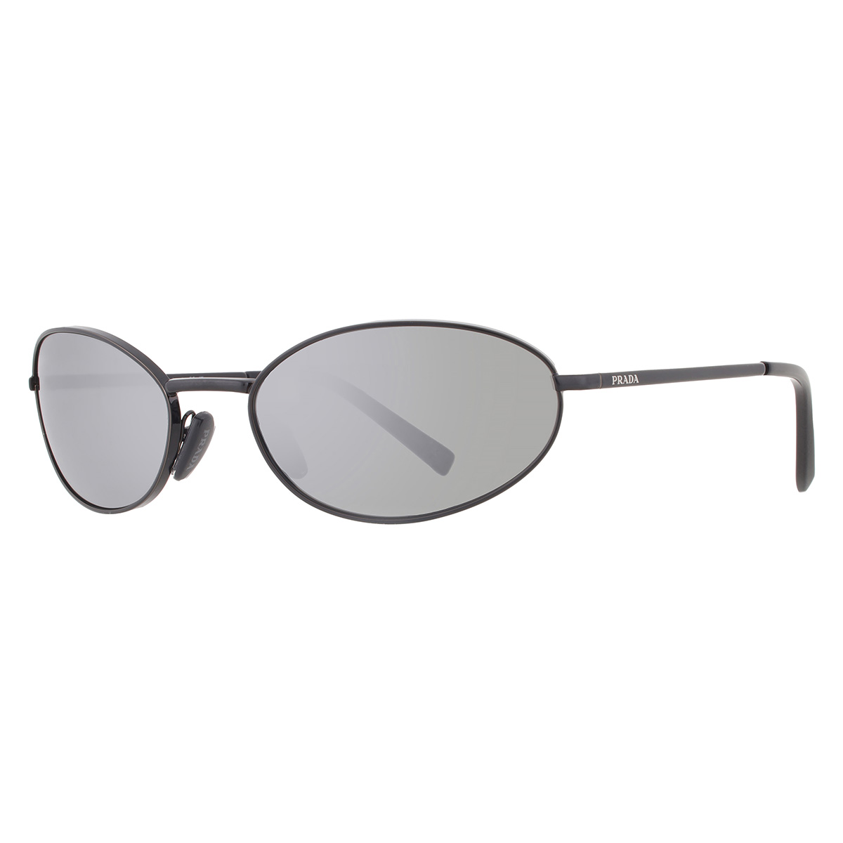 prada silver mirror oval ladies sunglasses pr a59s 1ab60g 59 prada silver mirror oval ladies sunglasses pr a59s 1ab60g 59