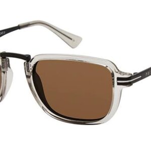 prive' revaux polarized bronze rectangular men's sunglasses the city/s 0cbl/sp 52