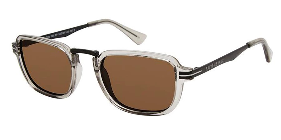 prive' revaux polarized bronze rectangular men's sunglasses the city/s 0cbl/sp 52 prive' revaux polarized bronze rectangular men's sunglasses the city/s 0cbl/sp 52