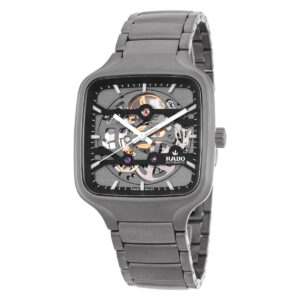 rado automatic skeleton dial men's watch r27196152