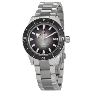 rado captain cook automatic black dial men's watch r32105153