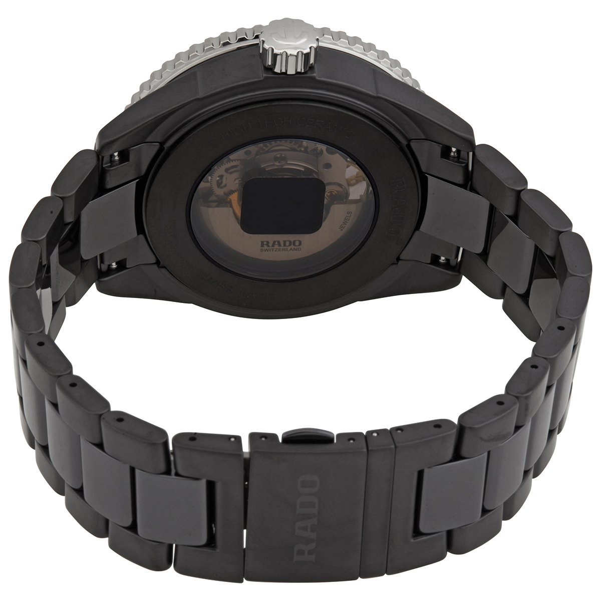 rado captain cook automatic black dial men's watch r32127152 rado captain cook automatic black dial men's watch r32127152