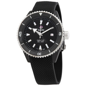 Home rado captain cook automatic black dial men's watch r32129158
