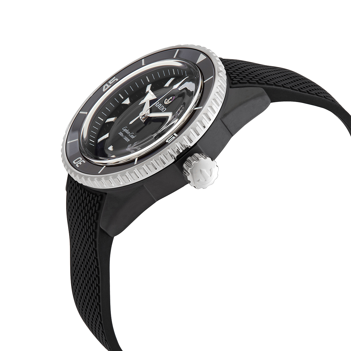 rado captain cook automatic black dial men's watch r32129158 rado captain cook automatic black dial men's watch r32129158