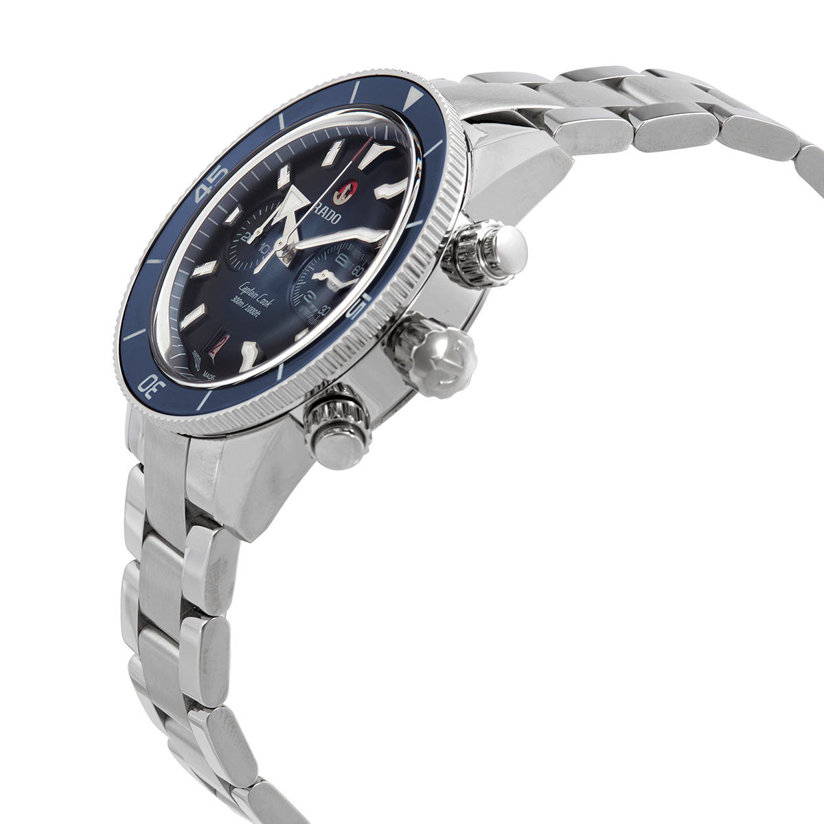 rado captain cook automatic blue dial men's watch r32145208 rado captain cook automatic blue dial men's watch r32145208